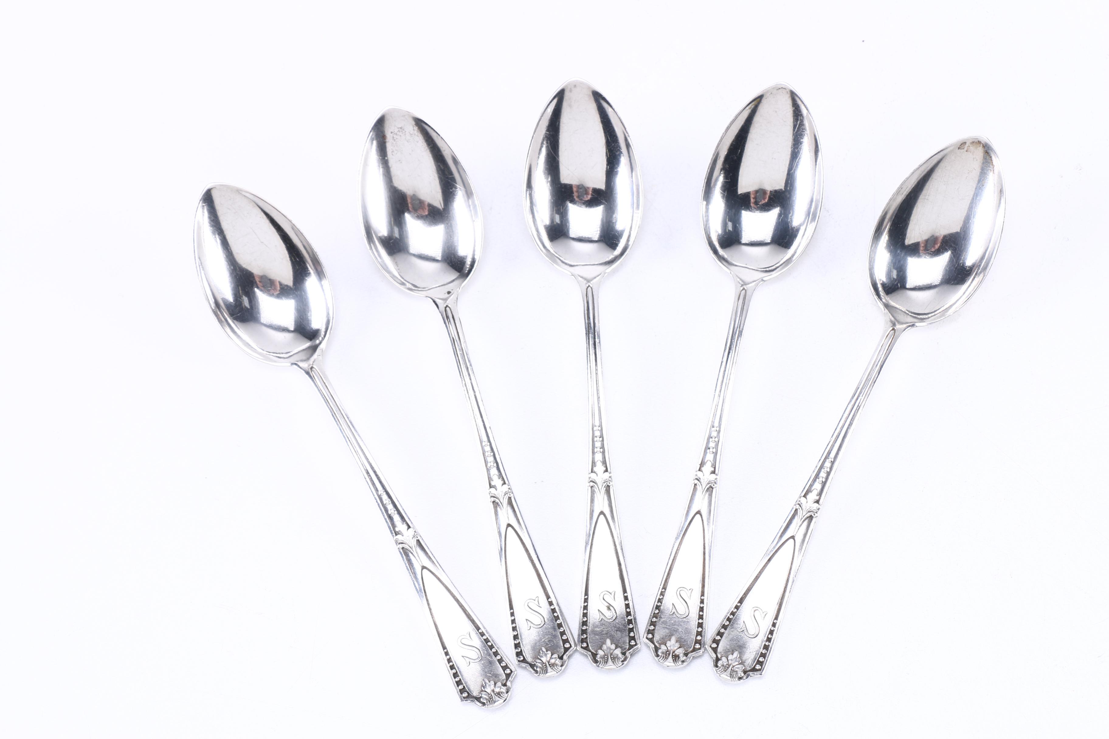 Gustav Haegermann 800 Silver Flatware