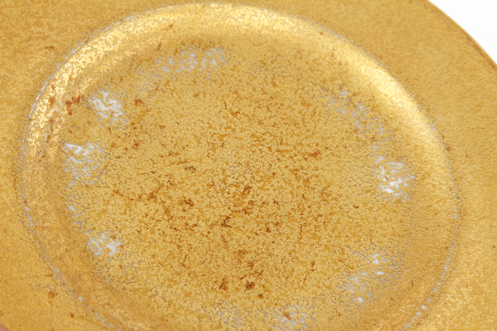 Royal Worcester Gilded Bread & Butter Plate Set Circa 1925