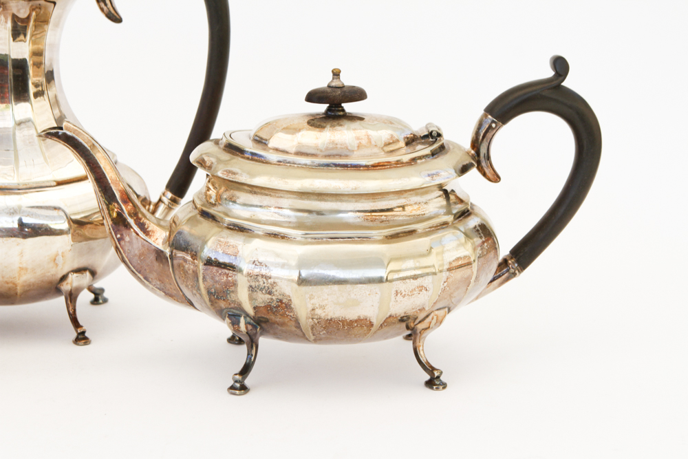 Phillip Ashberry & Sons Silver Plate Tea Service