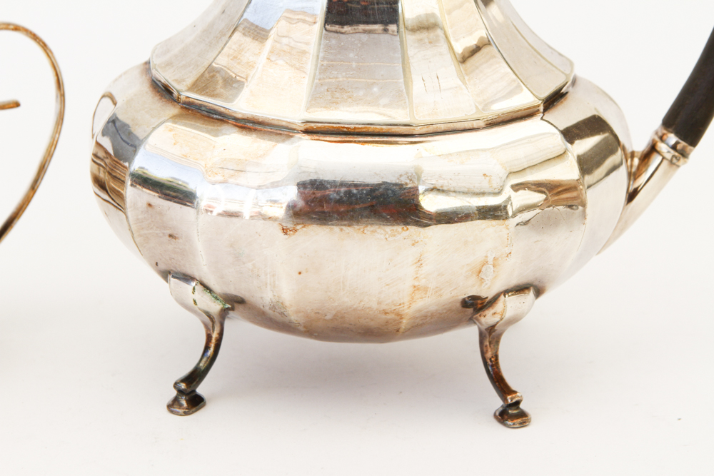 Phillip Ashberry & Sons Silver Plate Tea Service