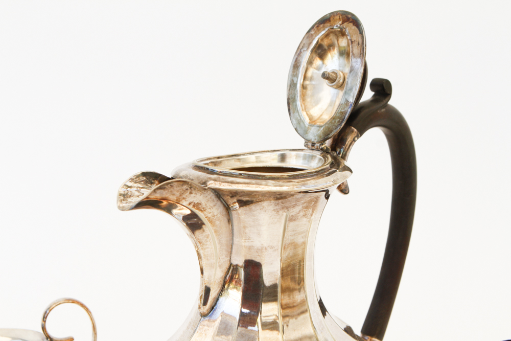 Phillip Ashberry & Sons Silver Plate Tea Service