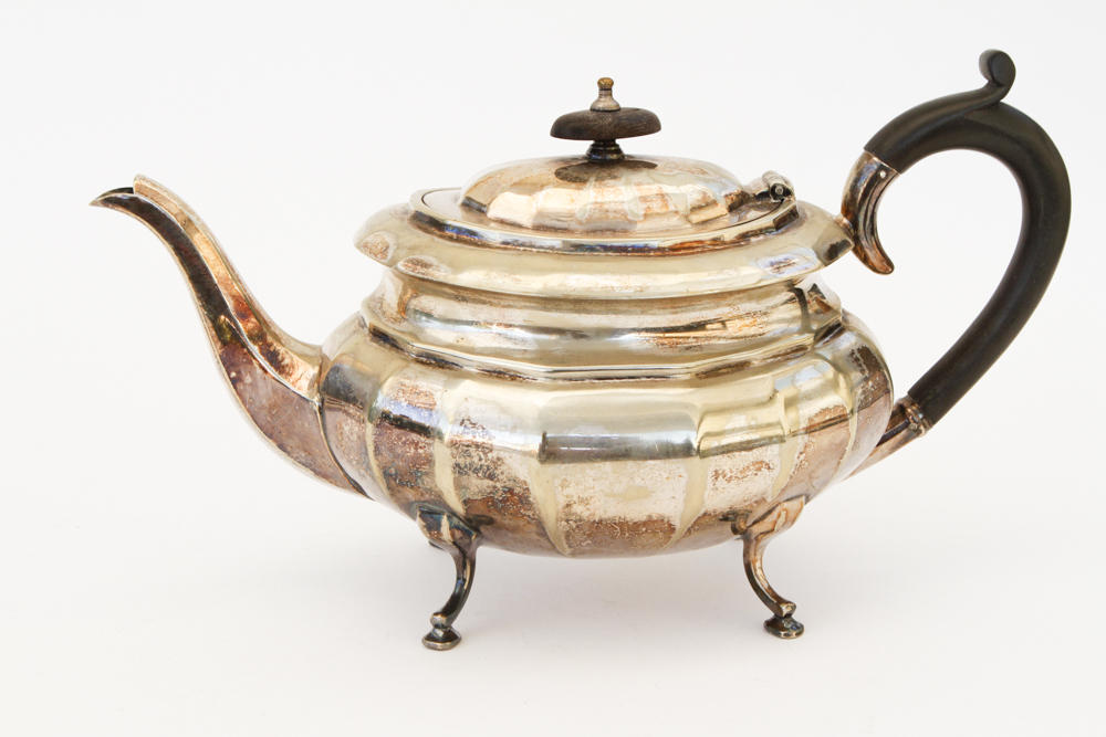 Phillip Ashberry & Sons Silver Plate Tea Service