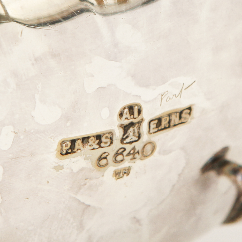 Phillip Ashberry & Sons Silver Plate Tea Service