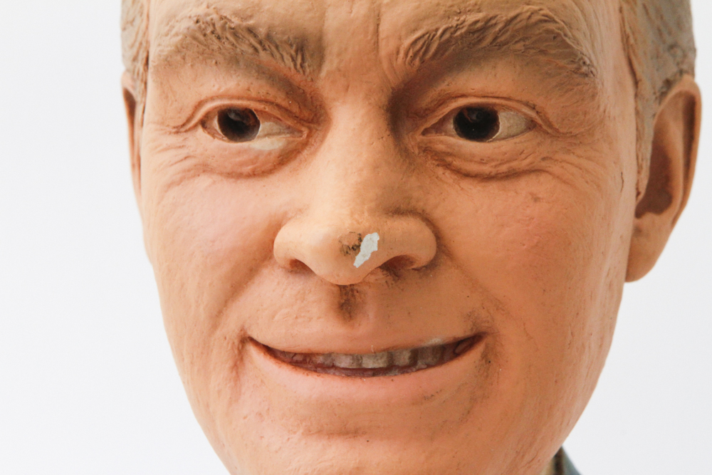 1987 Esco Bob Hope Statue and 1974 Bob Hope Desert Classic Decanter