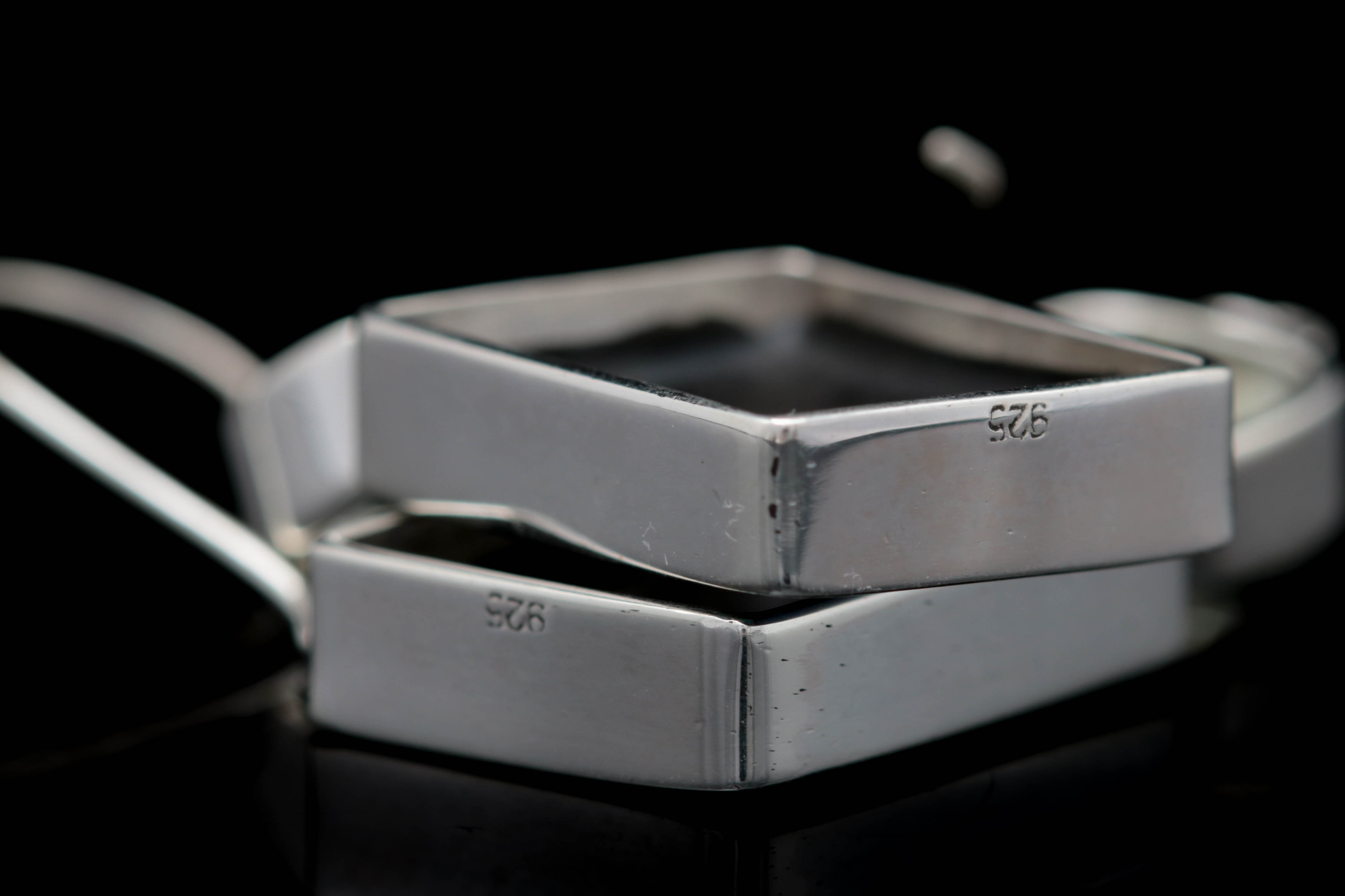 Sterling Silver Prasiolite and Abalone Dangle Earrings