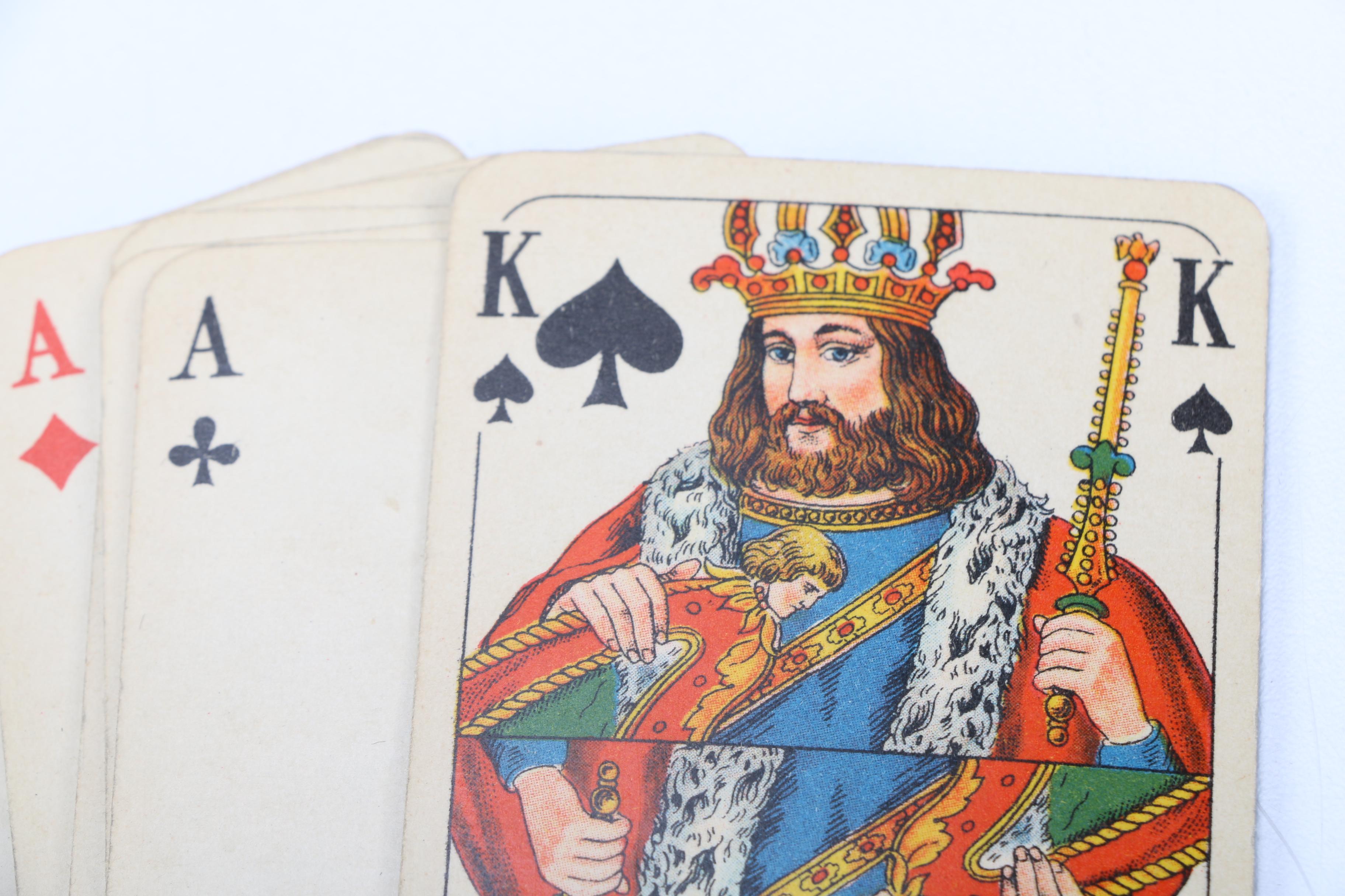 Vintage German Skat Playing Cards