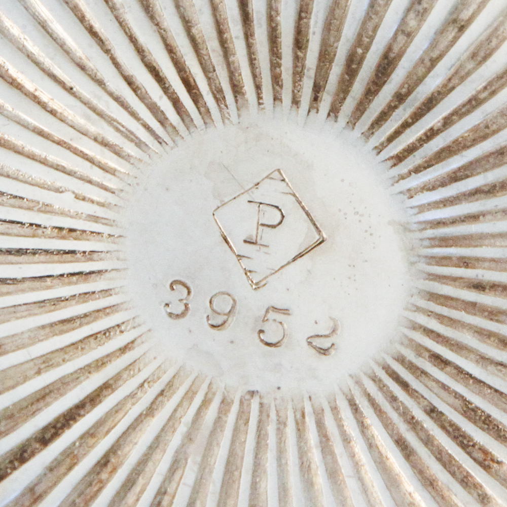 Hand Painted Lidded Glass Bowl