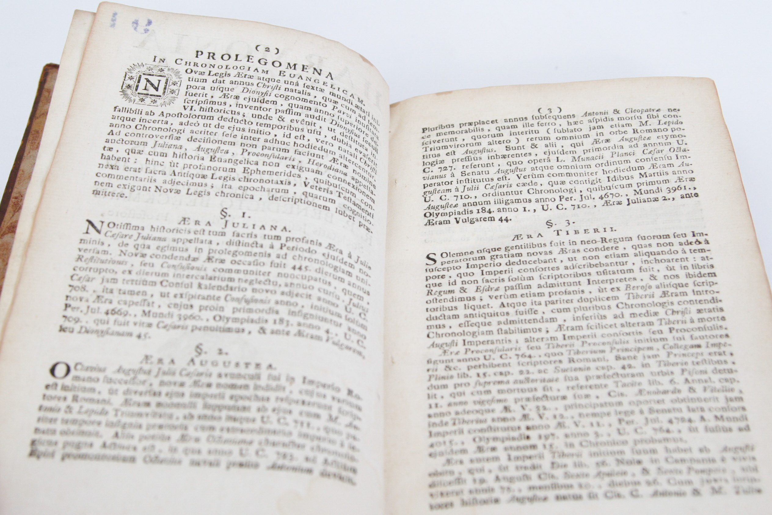 1773 "Harmonia Evangelica" by Benedictus Beeckmans Et. Al.