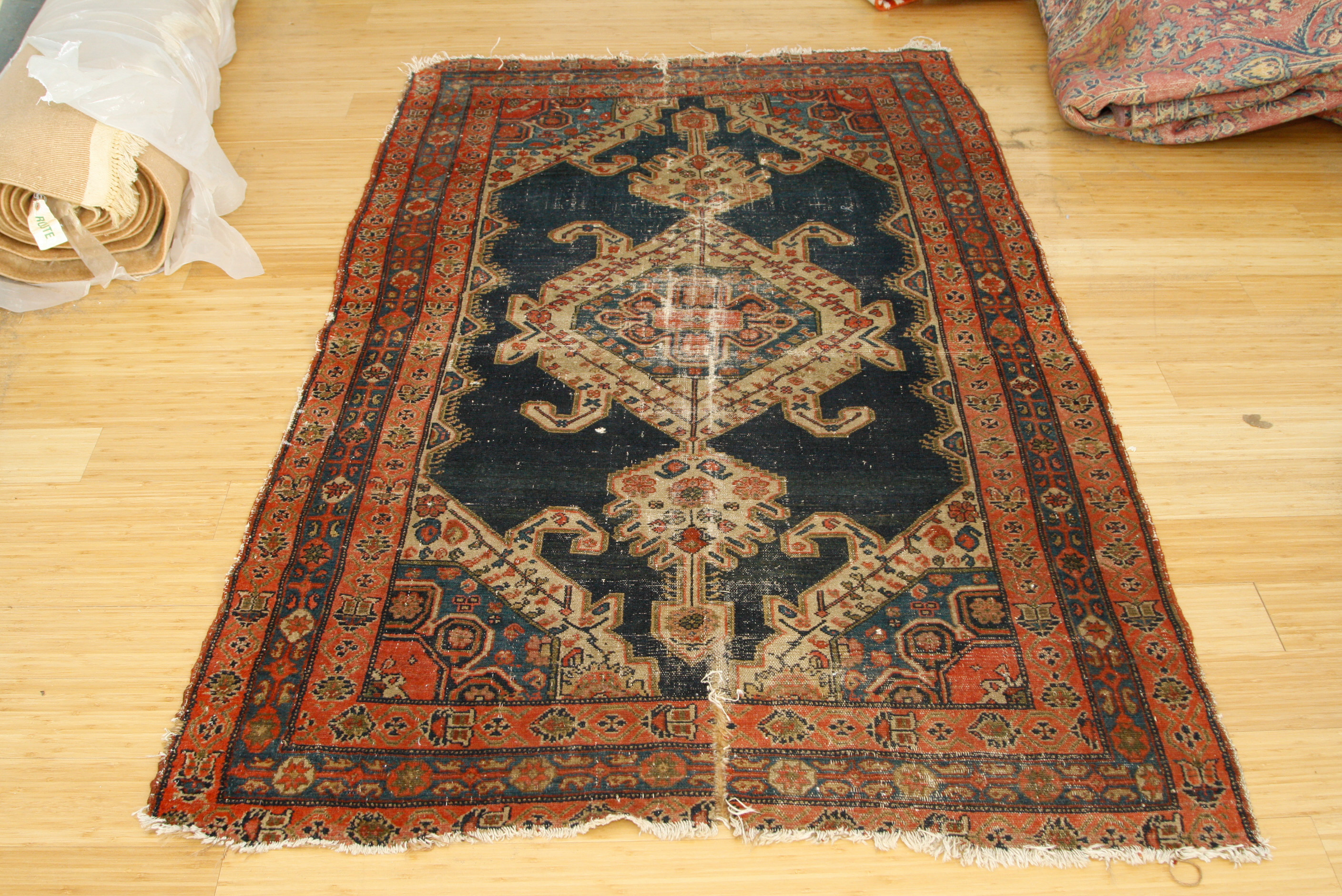 Hand-Knotted Lenkoran and Mir Serabend Area Rugs