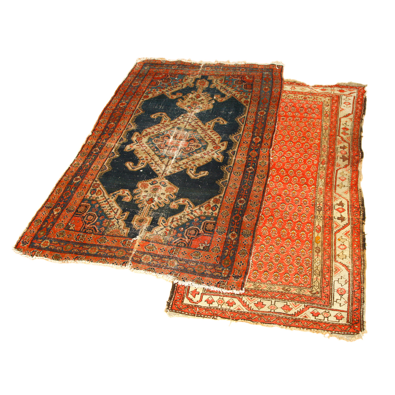 Hand-Knotted Lenkoran and Mir Serabend Area Rugs