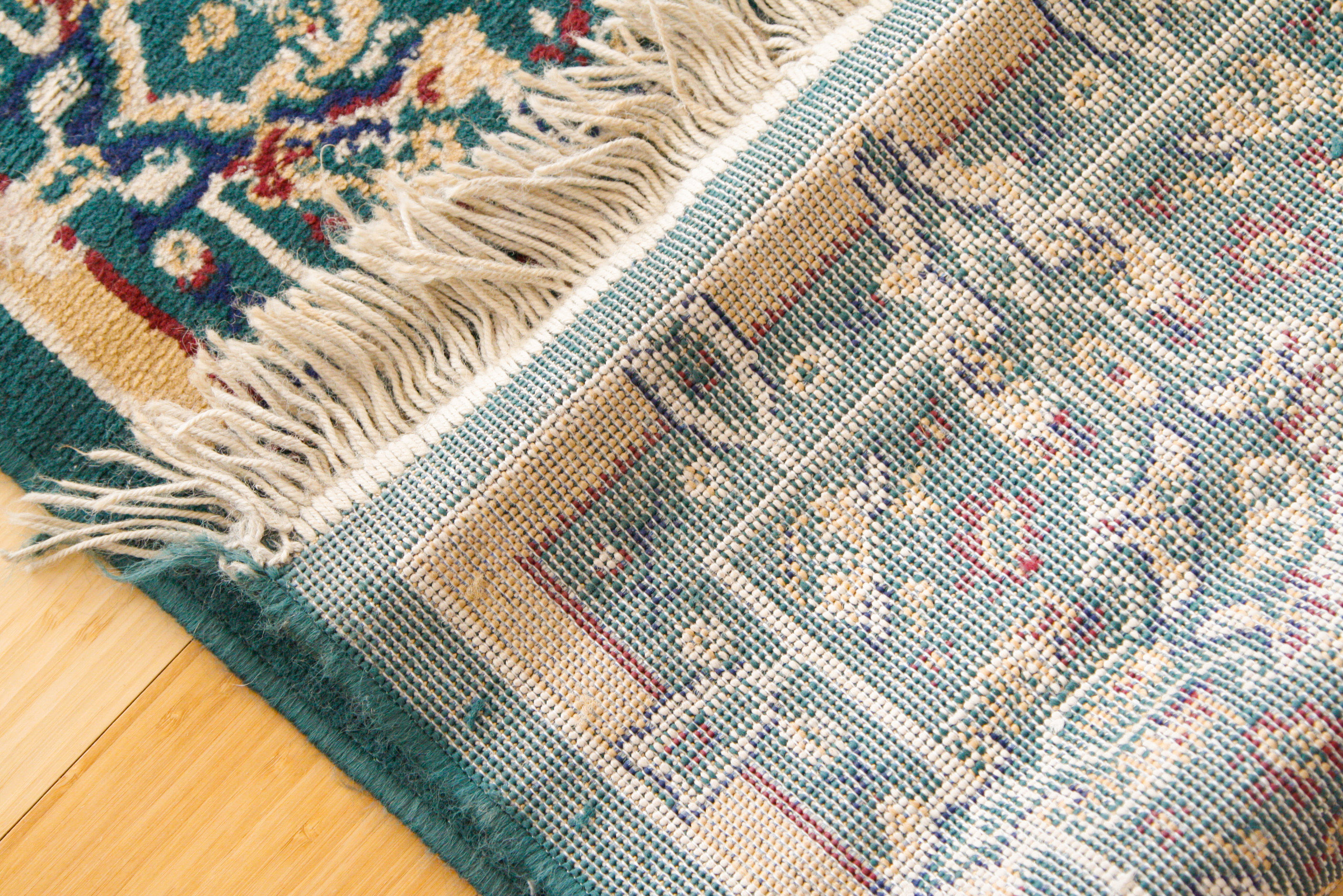 Machine Woven Persian-Style Medallion Area Rug