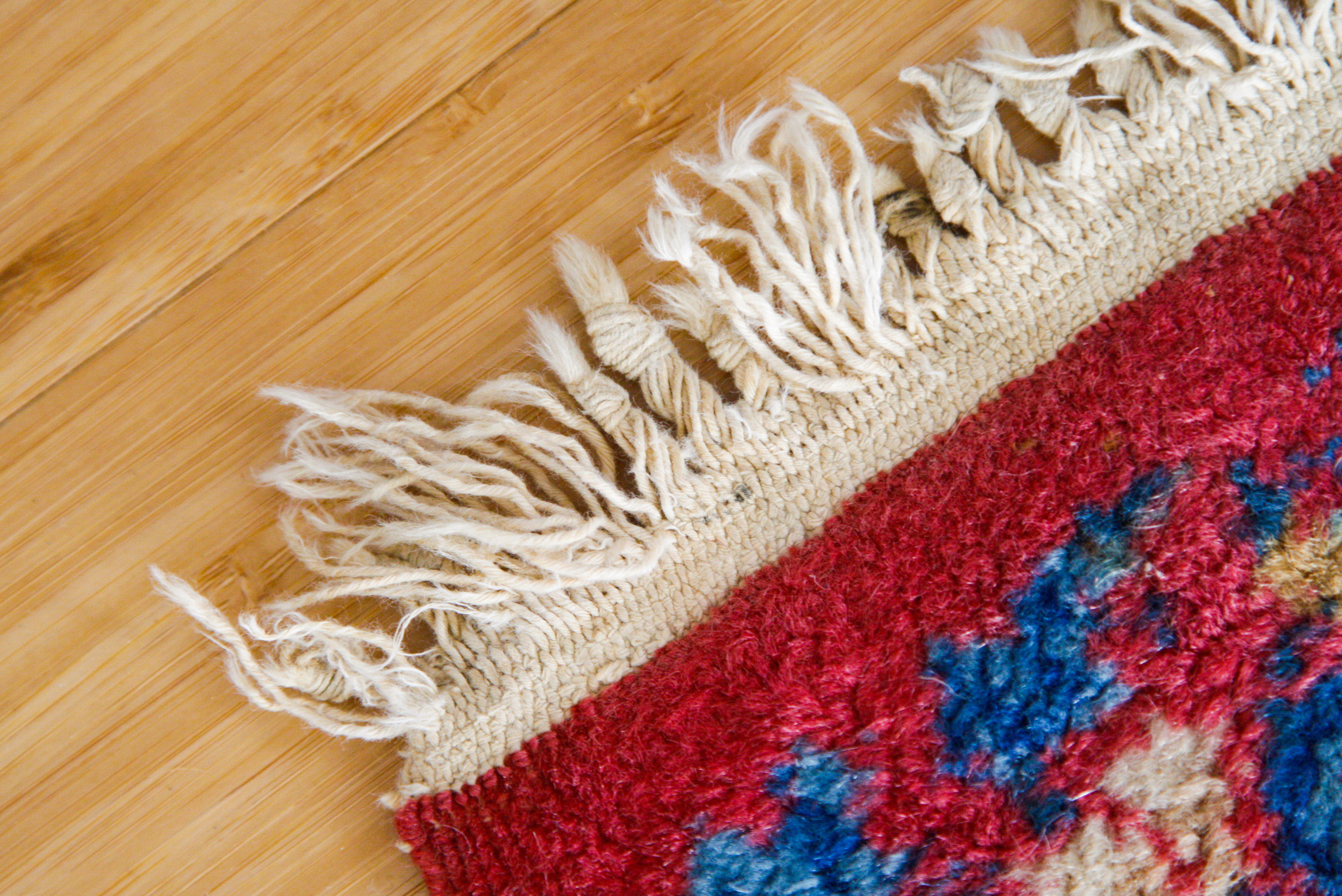 Hand-Knotted Kerman-Style Wool Area Rug