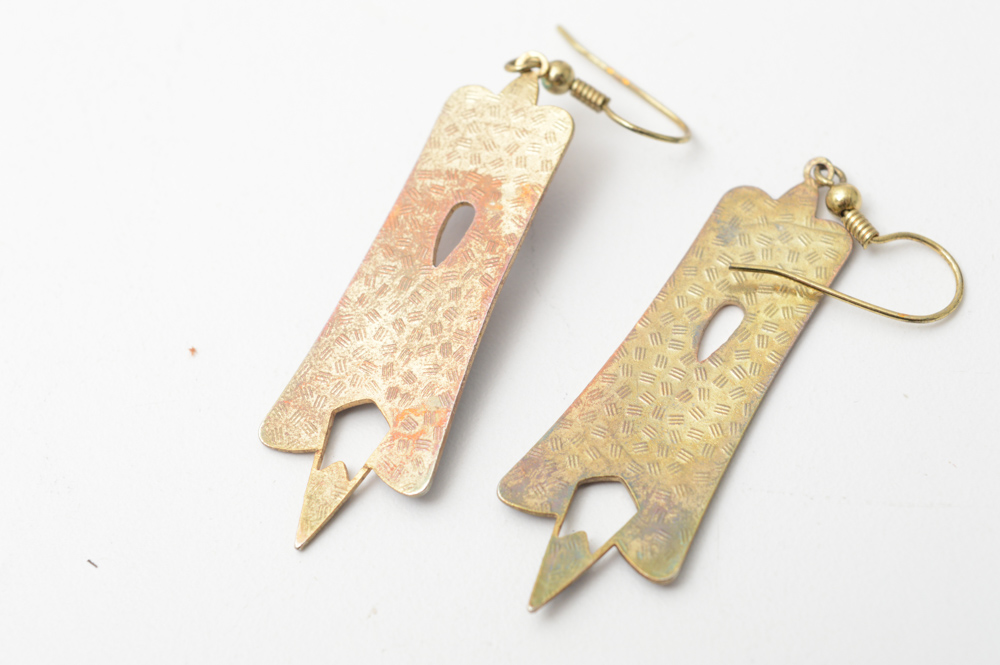 Vintage Gold Tone Costume Jewelry