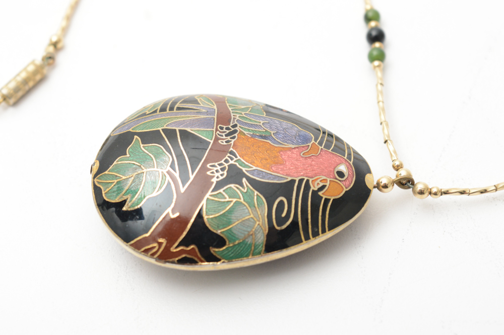 Vintage Gold Tone Costume Jewelry