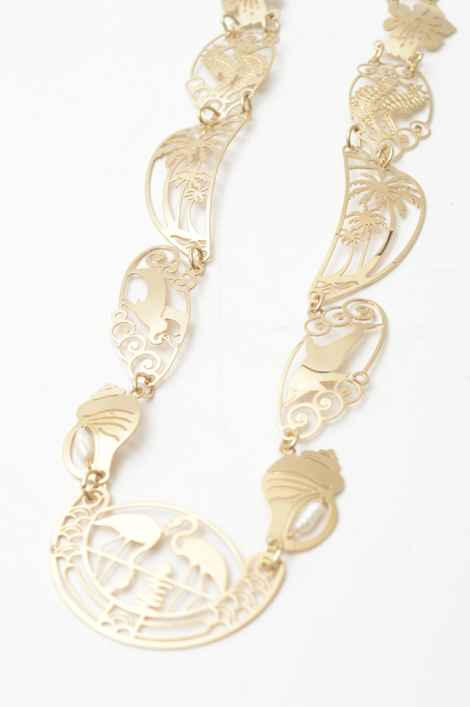 Vintage Gold Tone Costume Jewelry