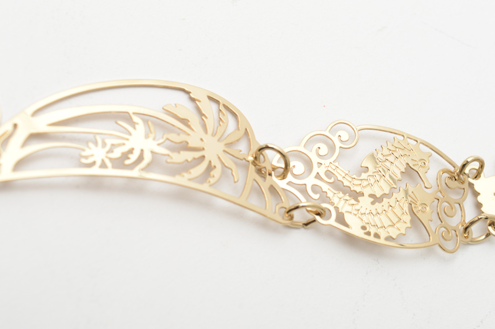 Vintage Gold Tone Costume Jewelry