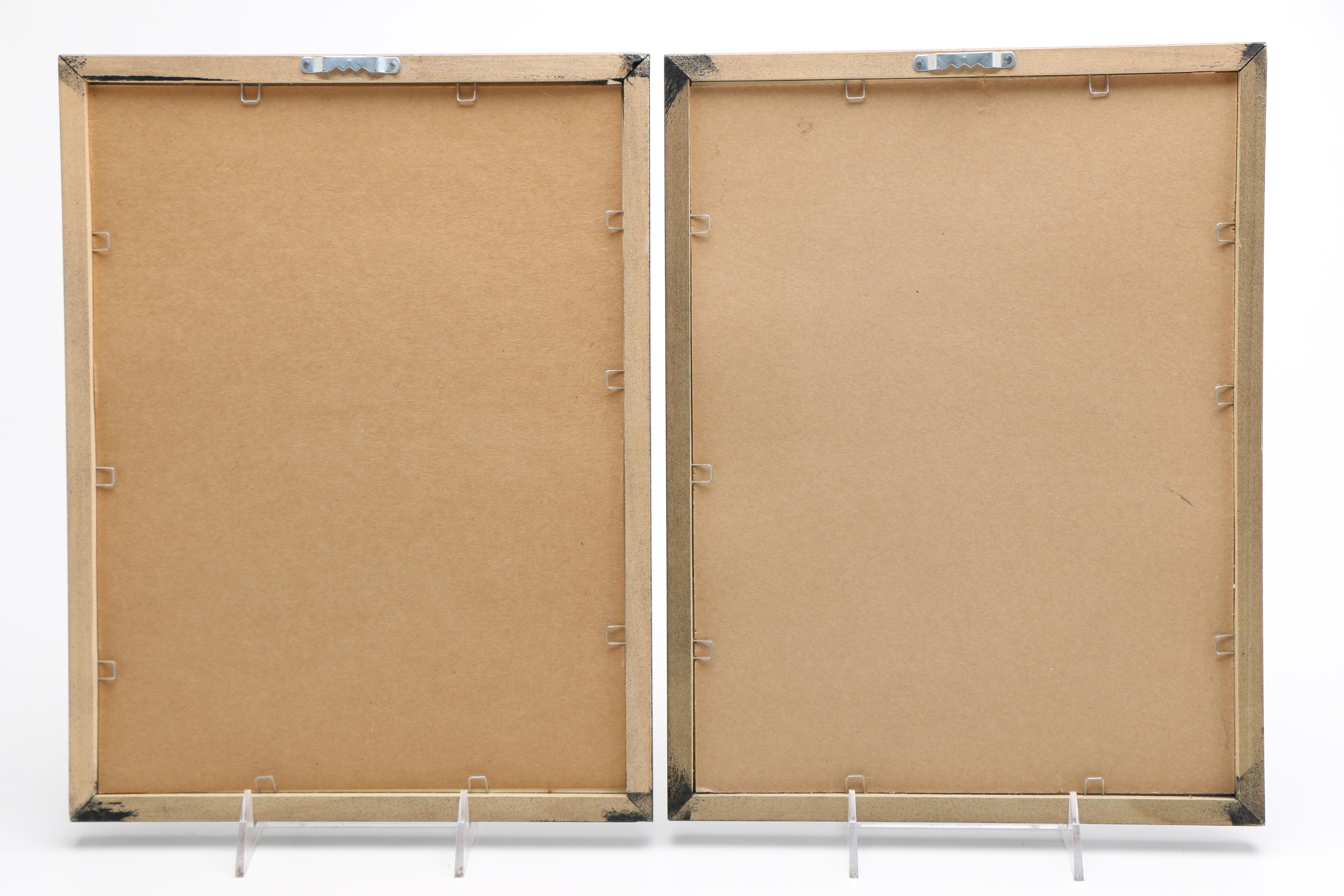 Suzuki Harunobu Offset Lithographs "Eight Parlor Views"