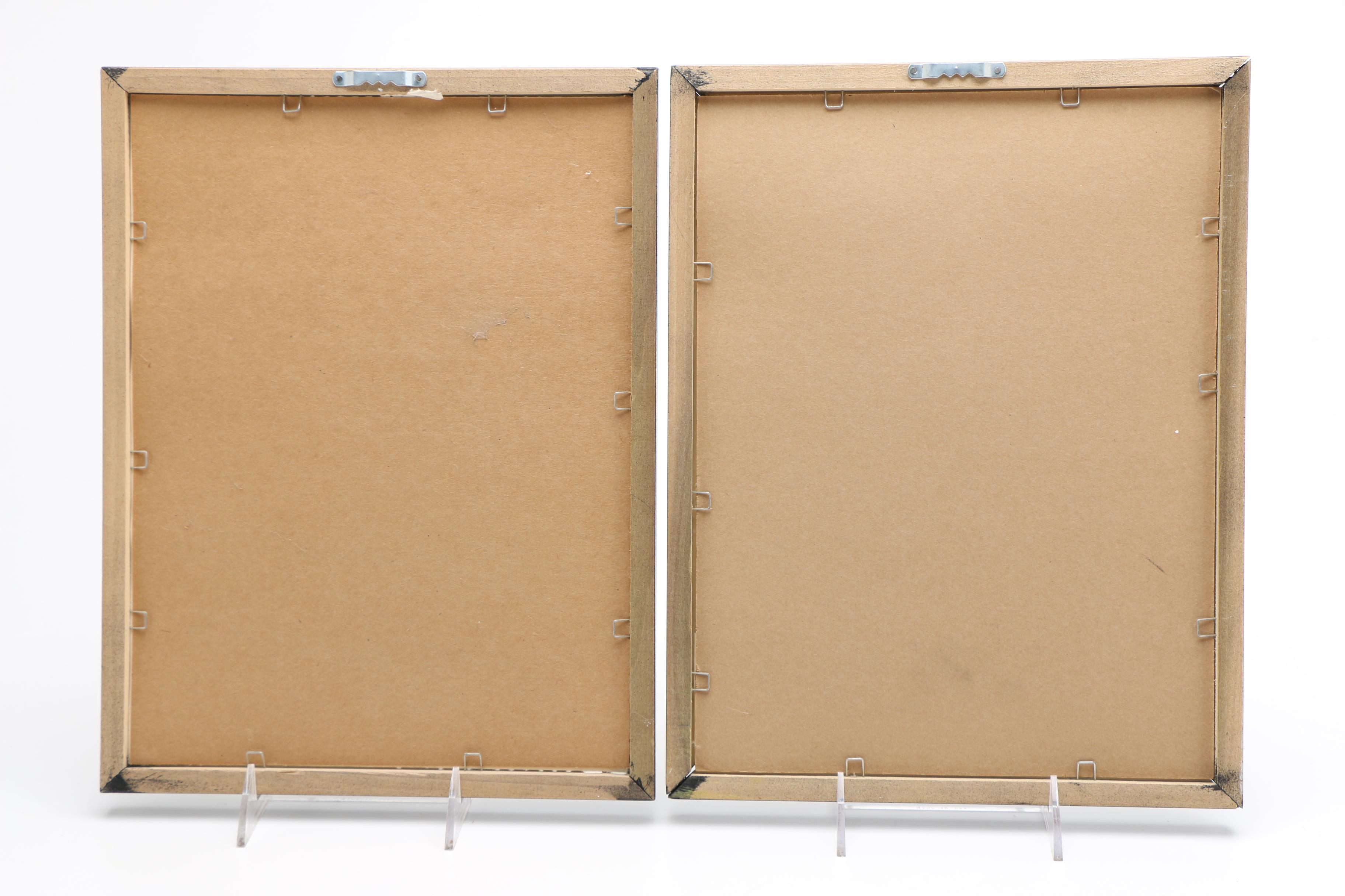 Suzuki Harunobu Offset Lithographs "Eight Parlor Views"