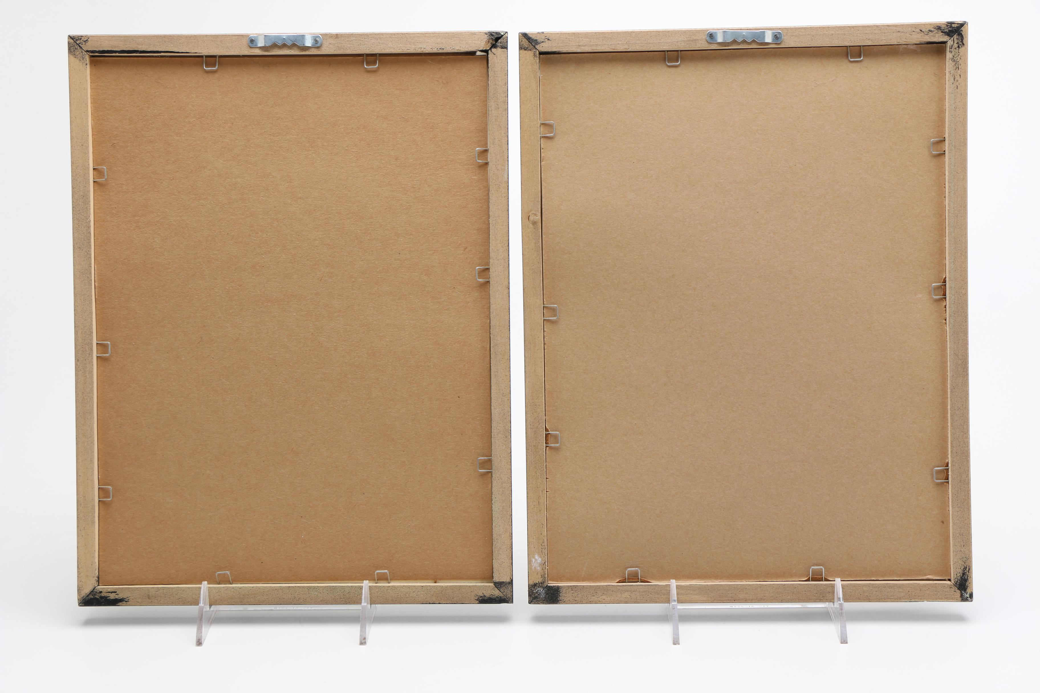 Suzuki Harunobu Offset Lithographs "Eight Parlor Views"