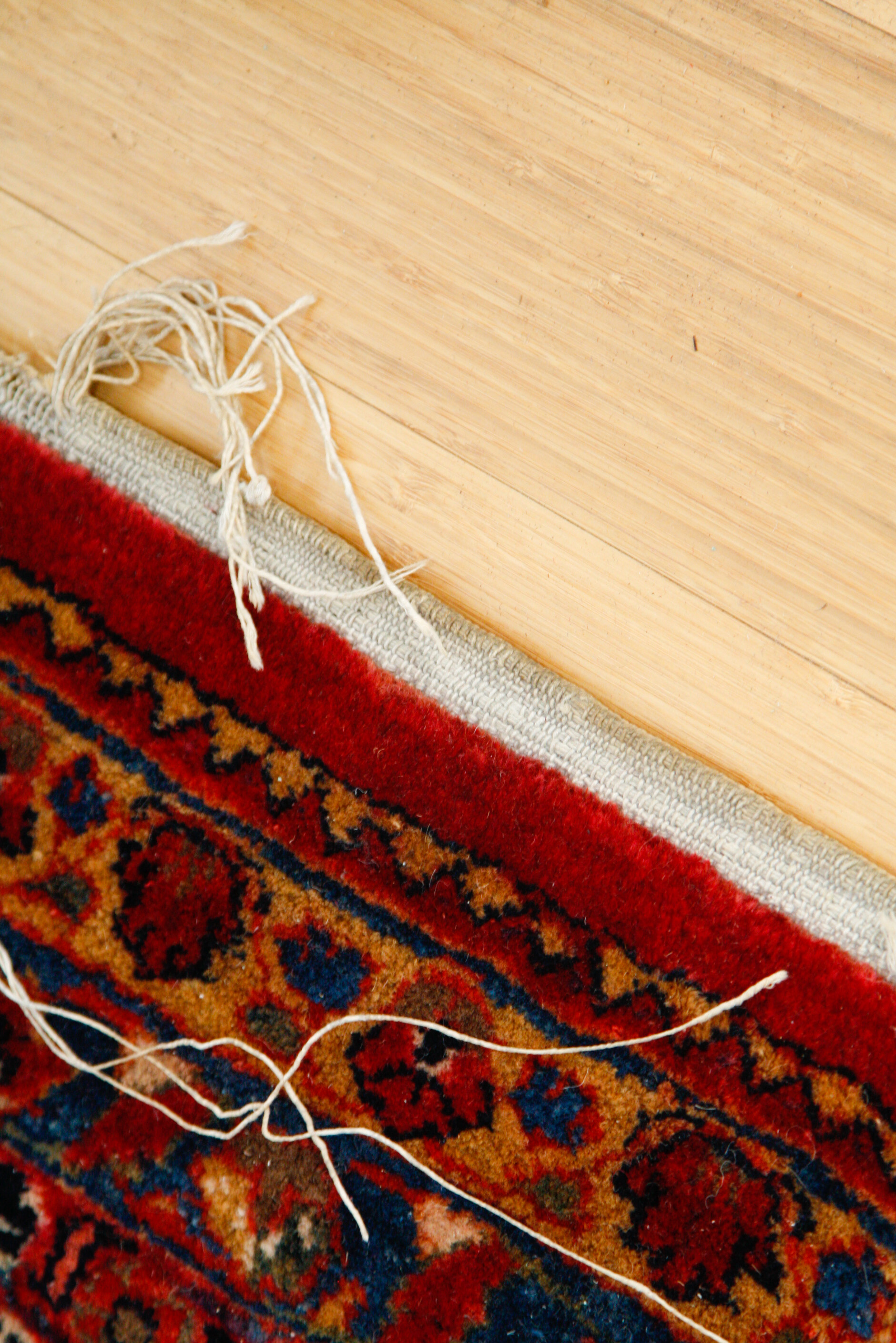 Palace-Size Hand-Knotted Sarouk Wool Carpet