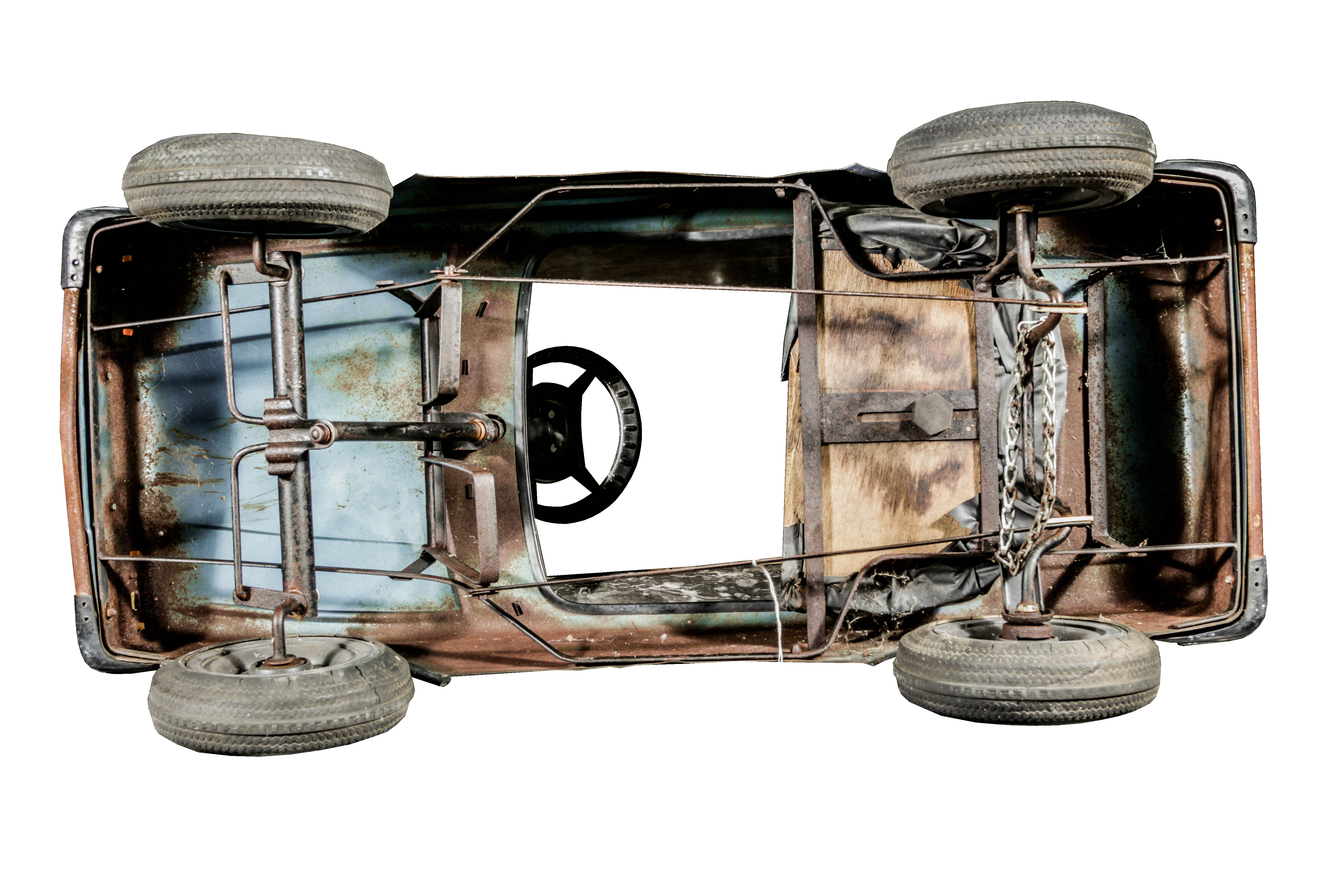 Vintage Pedal Car And Tricycle