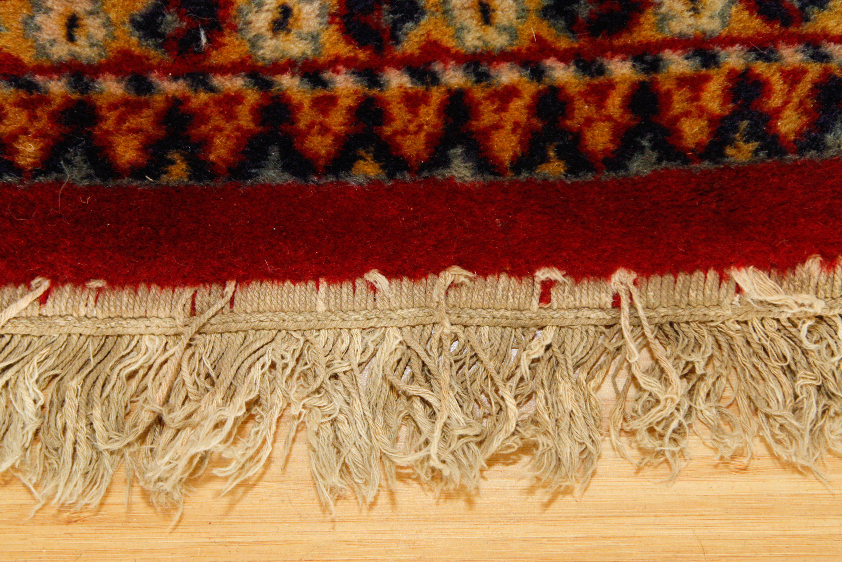 Large Machine Woven Persian-Style Floral Medallion Rug