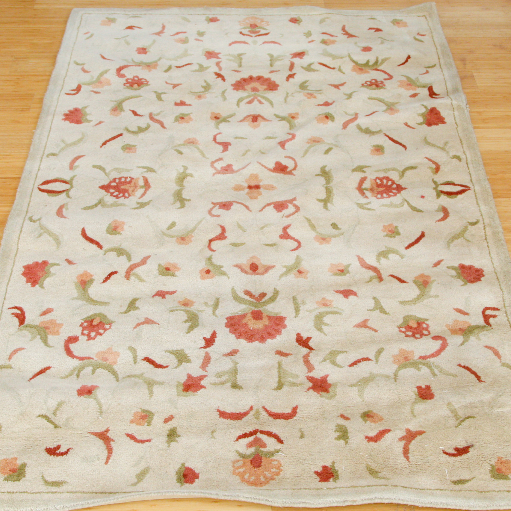 Hand-Tufted Pottery Barn Kayan Collection Wool Area Rug