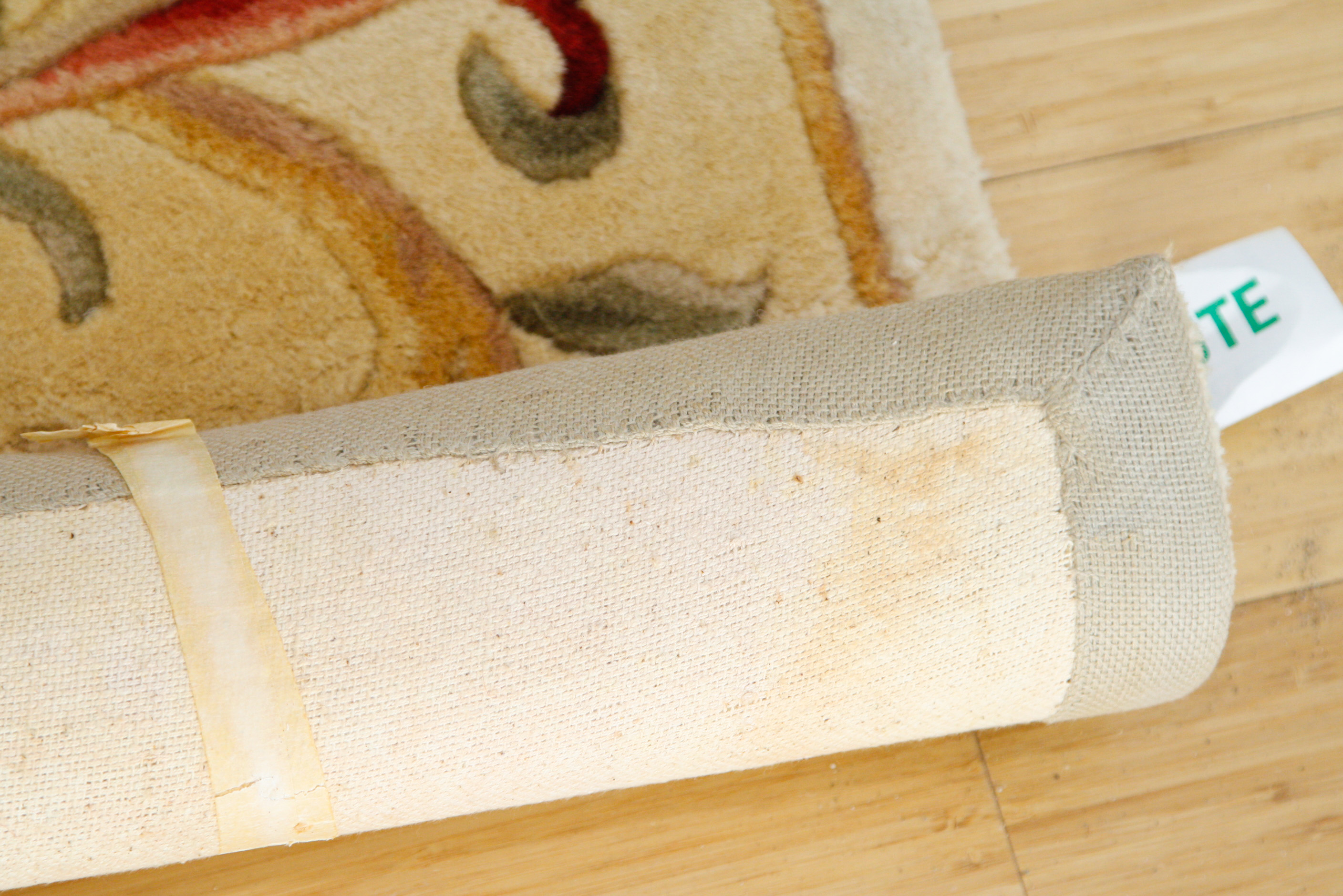 Tufted and Carved Chinese Area Rug