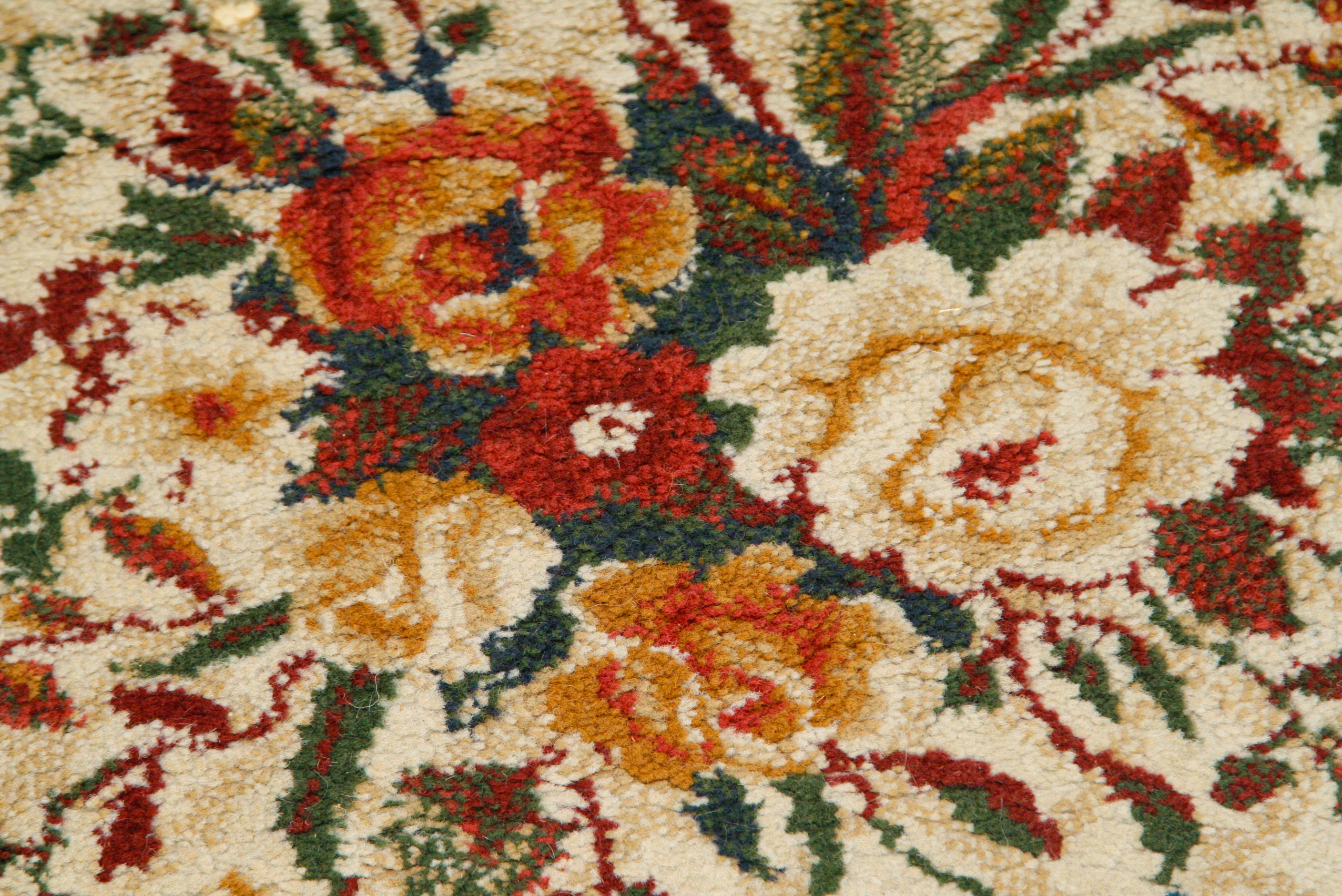 Machine Woven Aubusson-Style Area Rug