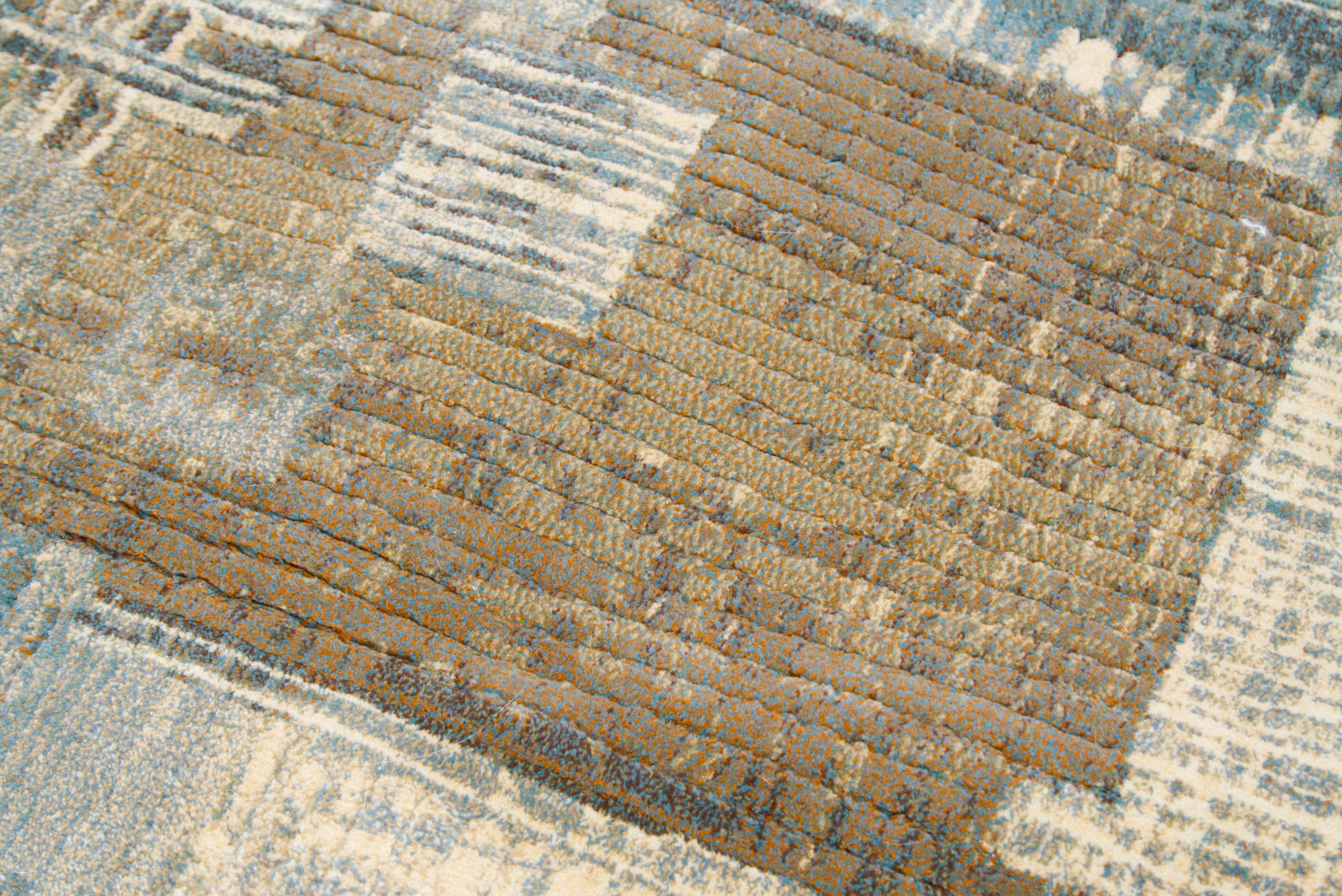 Power Loomed Belgian Couristan "Abstract Mural" Area Rug