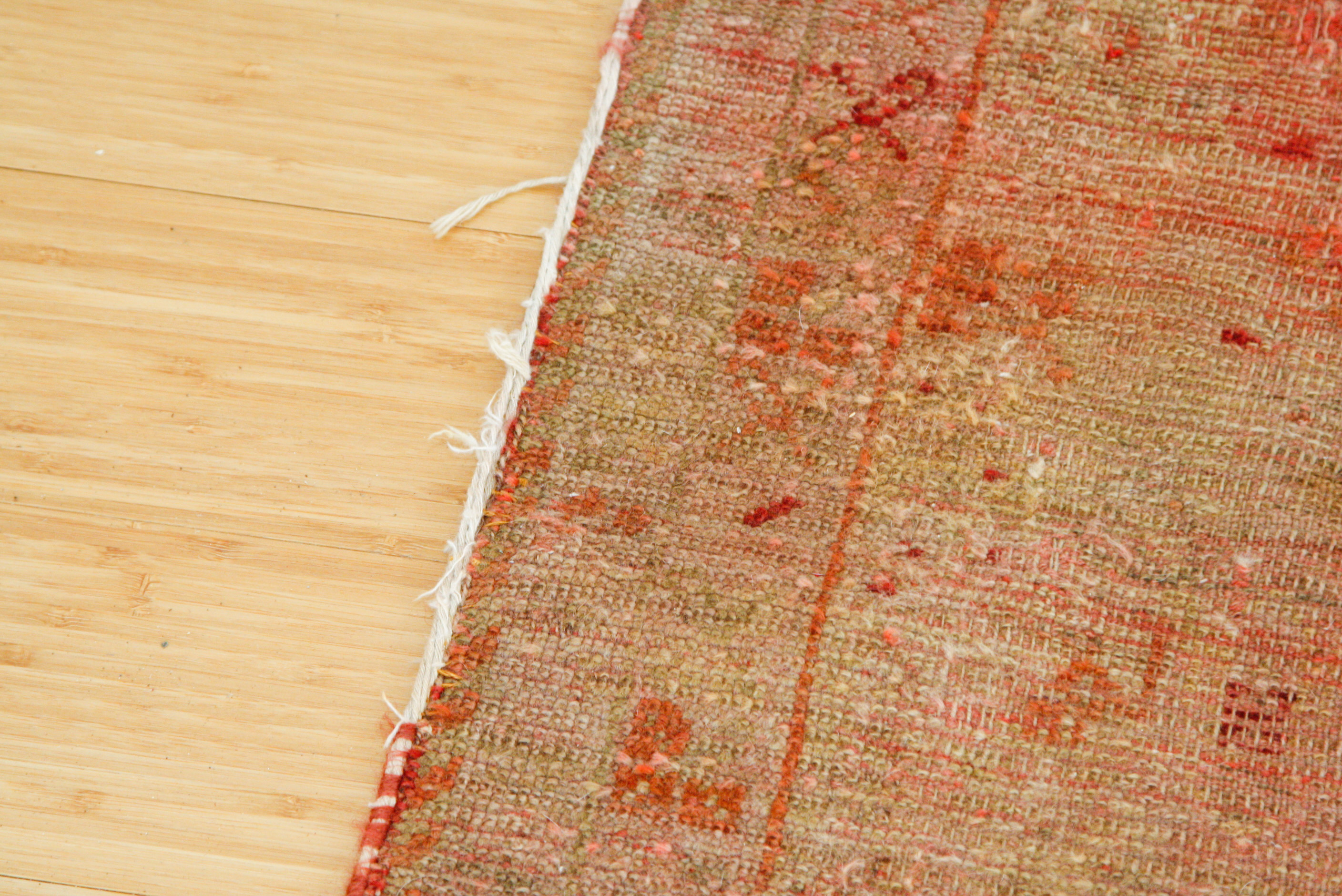 Antique Hand-Knotted Shirvan Accent Rug