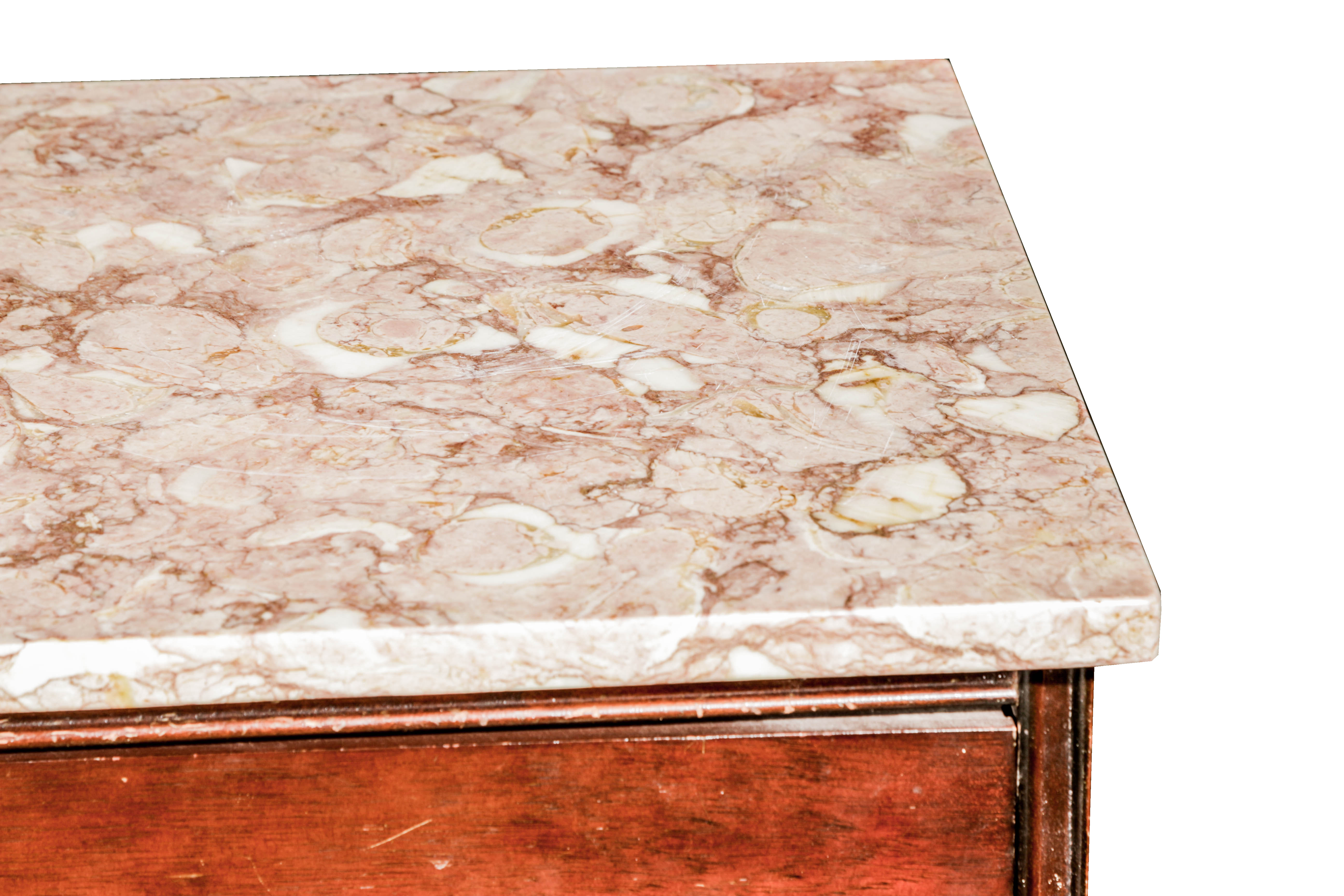 Marble Top Nightstand