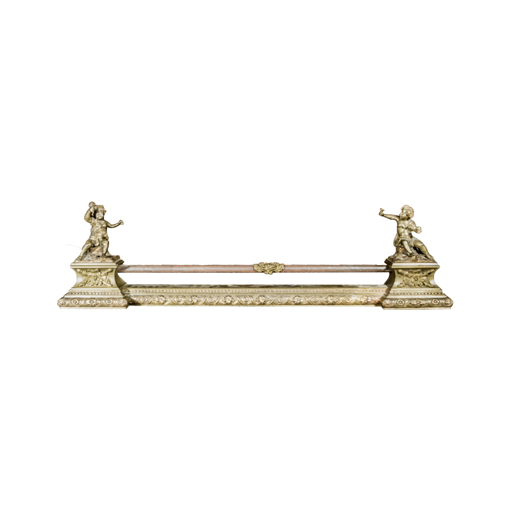 Neoclassical Style Fireplace Fender