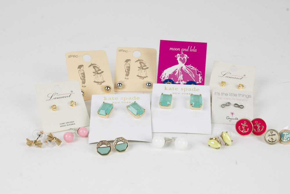 Costume Earrings Including Kate Spade