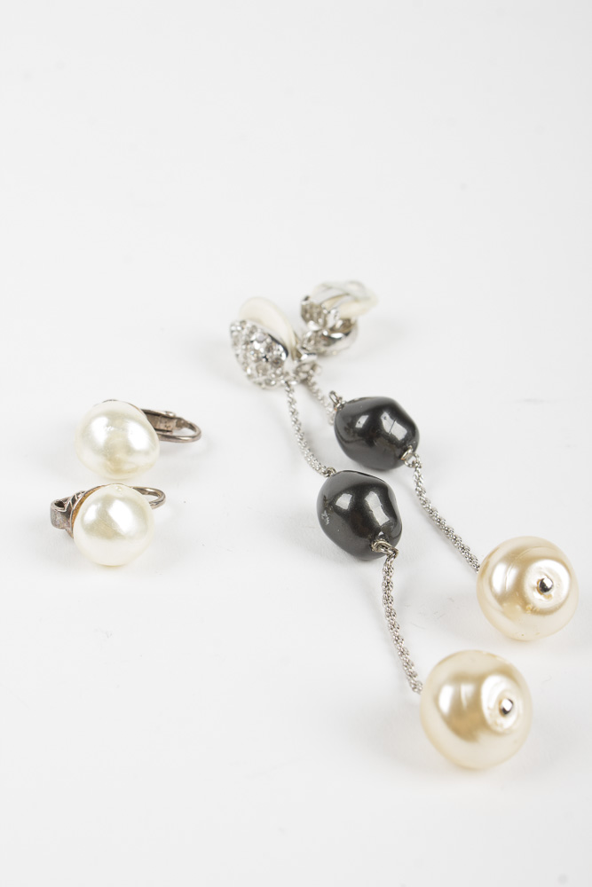 Faux Pearl and Beaded Costume Jewelry