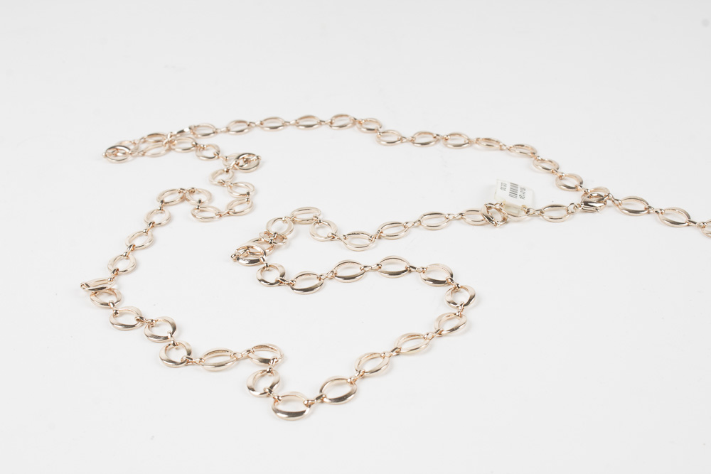 Multi-Colored Metal and Pink Costume Jewelry