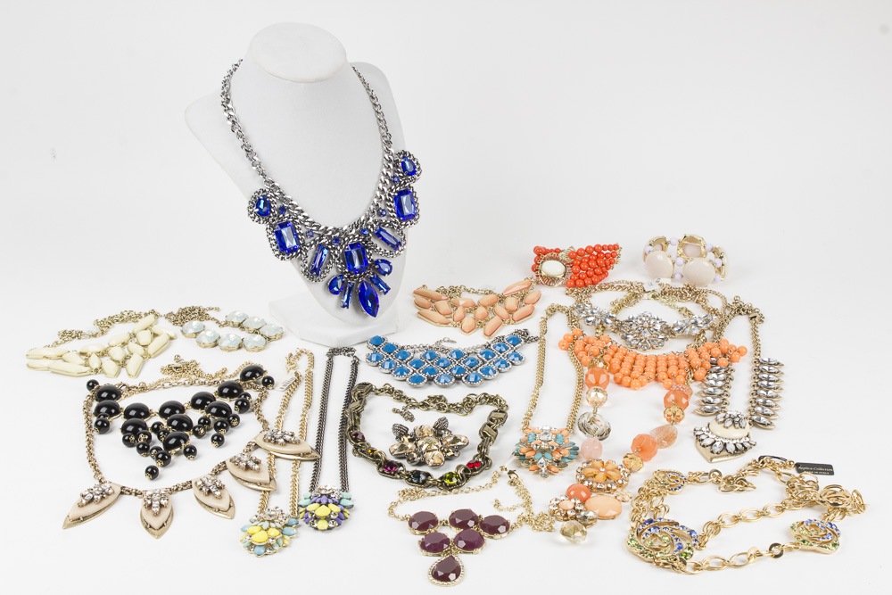 Statement Costume Necklaces and Bracelets