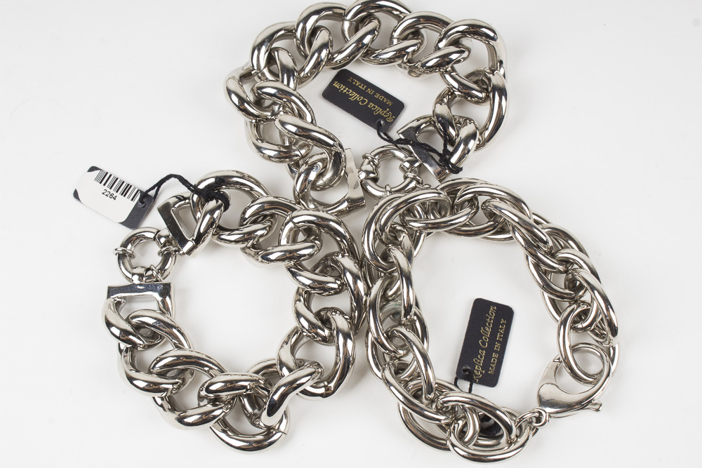 Silver-toned Metal Costume Jewelry