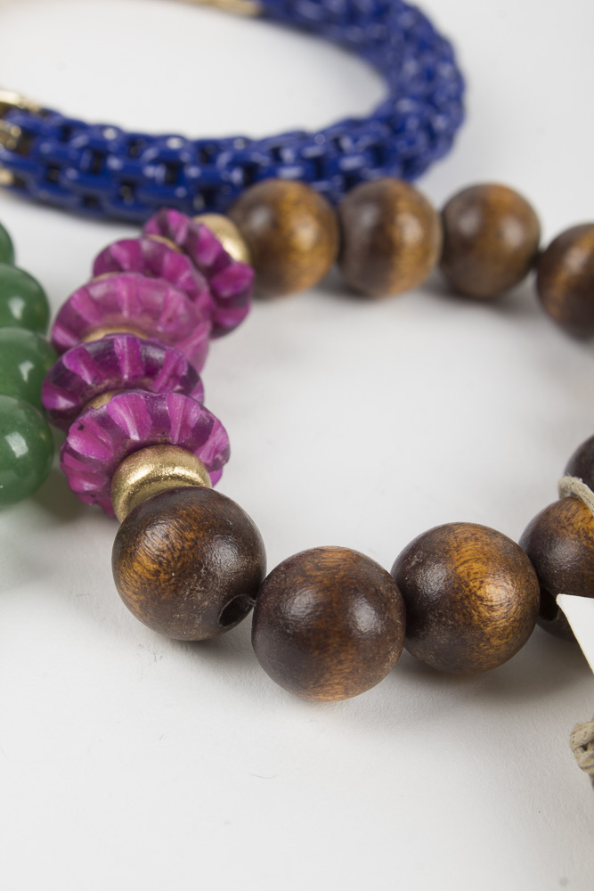 Beaded Costume Jewelry and Jewelry Hook Stand