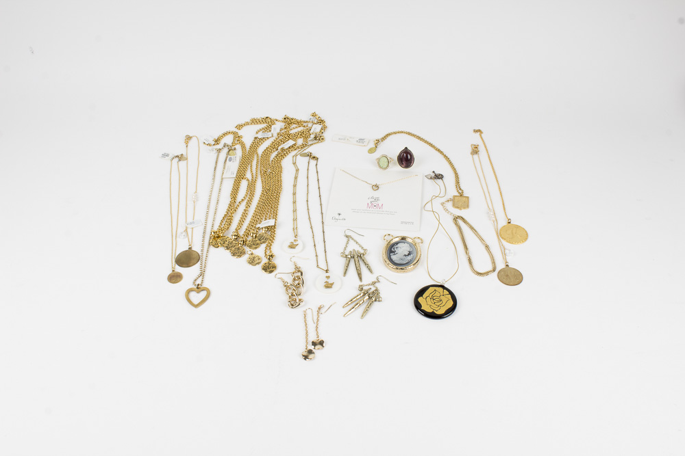 Gold Tone Costume Jewelry