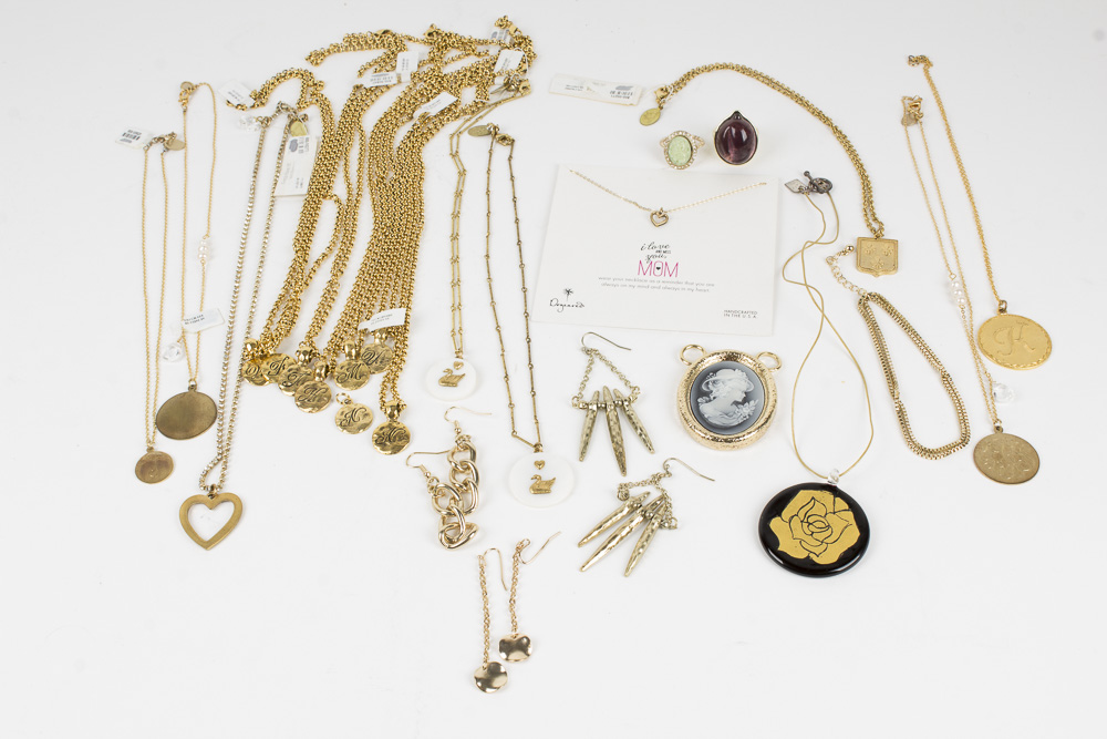 Gold Tone Costume Jewelry