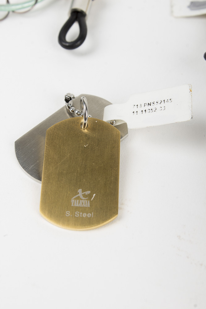 Costume Jewelry Including Braided Leather Necklaces