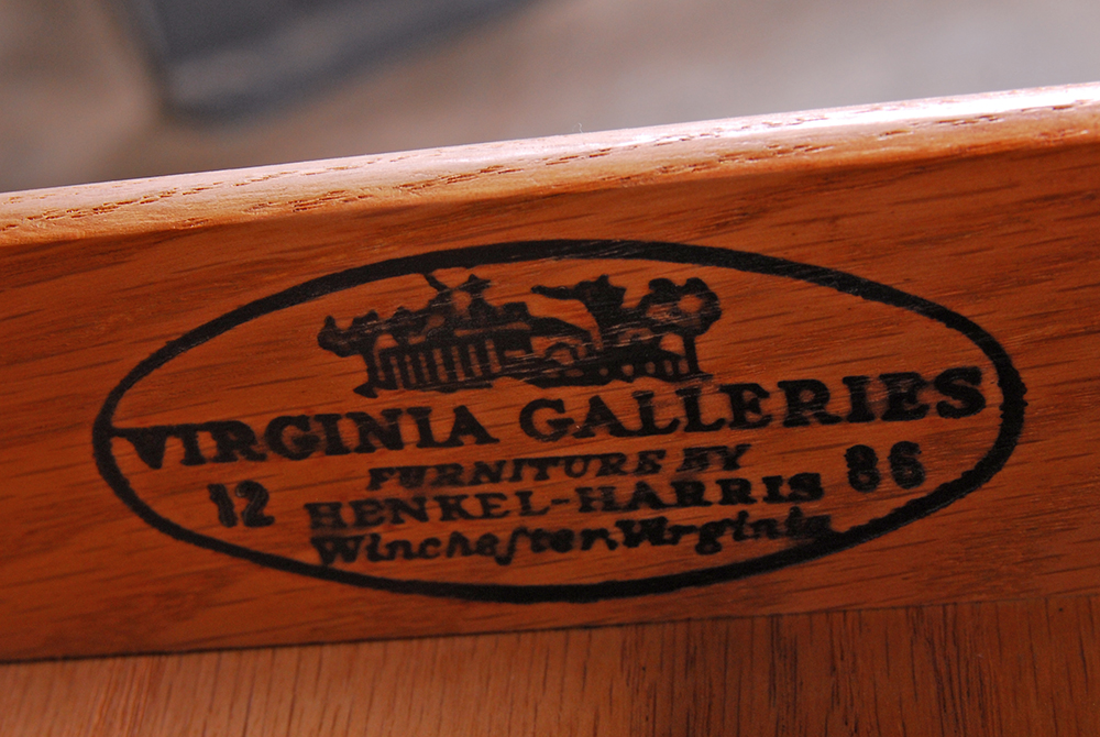 Henkel-Harris Cherry Federal Style Side Table