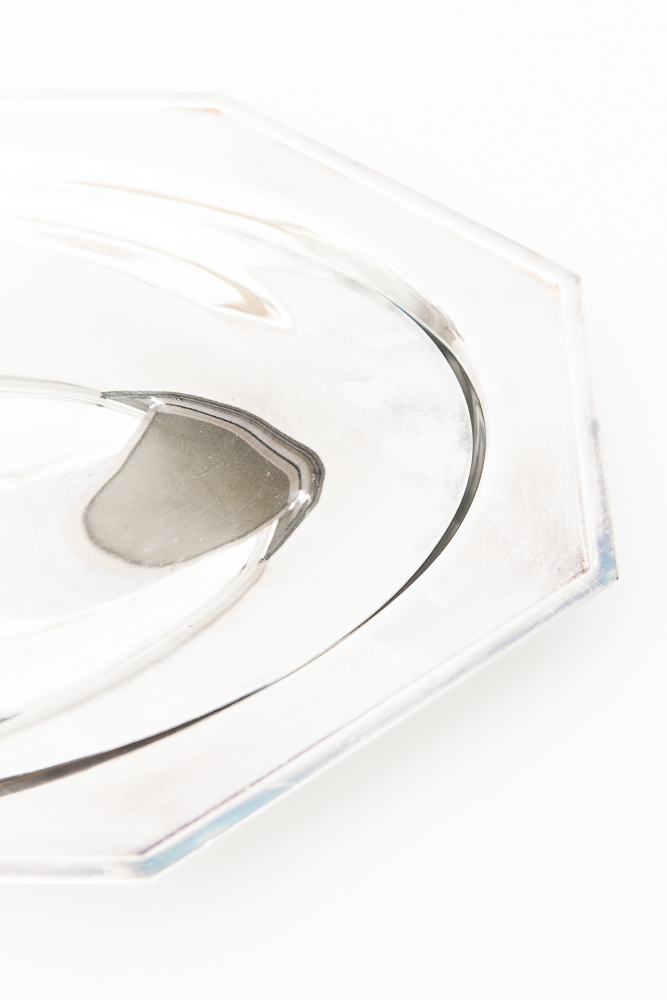 Pair of Silver Plated Serving Platters