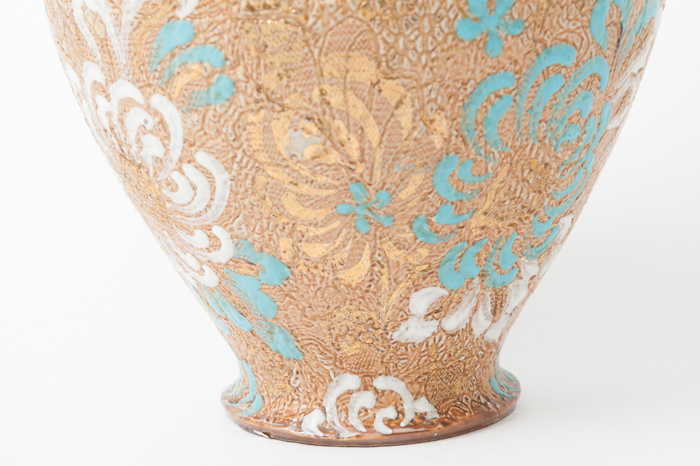 Vintage Royal Doulton Lambeth Art Pottery Tapestry Vase