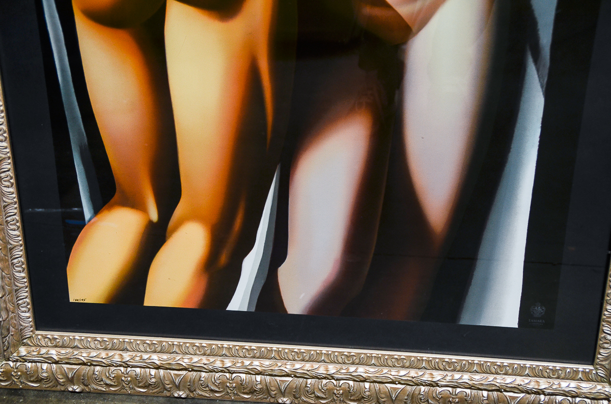 Tamara de Lempicka Limited Edition Serigraph "Adam and Eve"