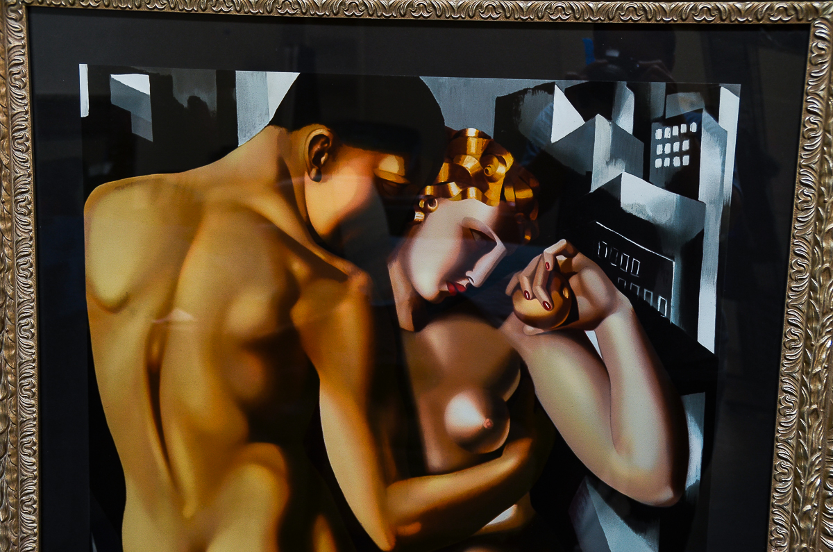 Tamara de Lempicka Limited Edition Serigraph "Adam and Eve"