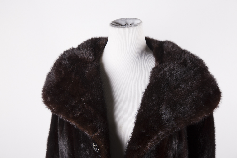 Leonard Furs Mink Fur Coat