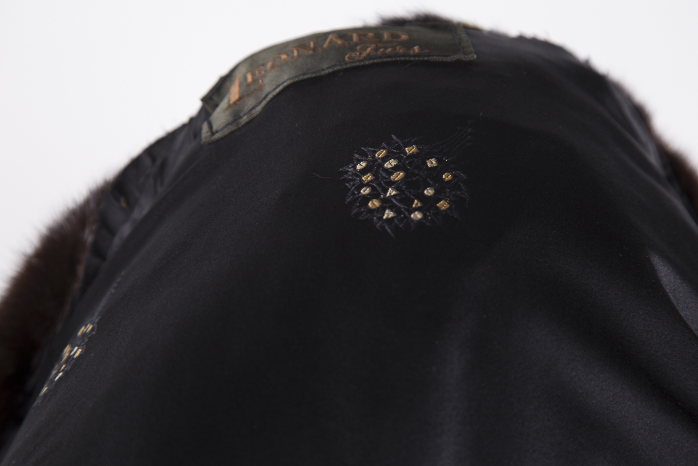 Leonard Furs Mink Fur Coat