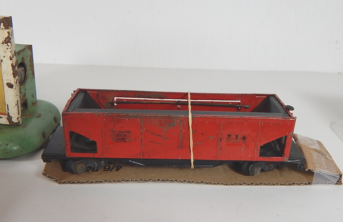 American Flyer S-Gauge Trains for Parts - #740, #755, #716, #592A, #715, #577